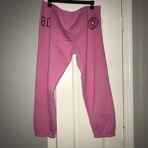 Women’s Pink Victoria Secret Sweatpants